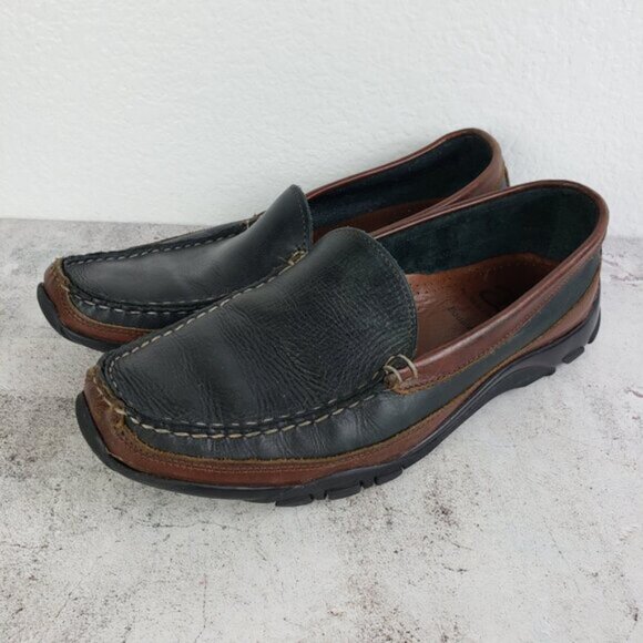 Allen Edmonds $295 Boulder Venetian Driving Moccasin Leather Shoes size 10.5D - Picture 5 of 14